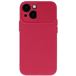 iLike Apple Iphone 14 Pro Max Camshield Soft Dark Cherry