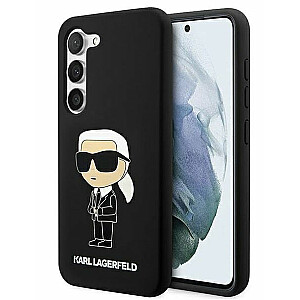 Karl Lagerfeld Samsung Galaxy S23 hardcase Silicone Ikonik S911 Black
