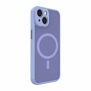 Чехол Evelatus Apple iPhone 14 Hybird с магнитным сейфом и защитой камеры ПК+ТПУ, фиолетовый