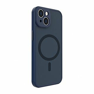 Чехол Evelatus Apple iPhone 14 Hybird с магнитным сейфом и защитой камеры ПК+ТПУ, синий