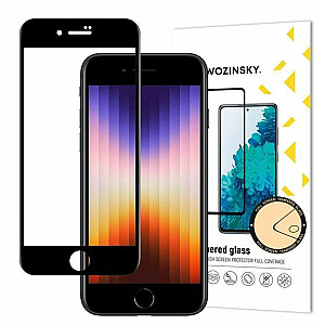 Wozinsky Apple iPhone SE 2022 / SE 2020 / iPhone 8 / iPhone 7 Закаленное стекло, черное