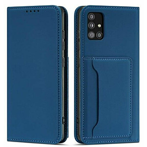 Чехол iLike для Samsung Galaxy A52 5G, кошелек, держатель для карт, чехол для карт, синий