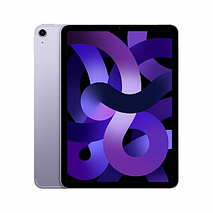 Apple iPad Air 5-го поколения 10,9 дюйма, фиолетовый, Liquid Retina IPS LCD, M1, 8 ГБ, 256 ГБ, 5G, Wi-Fi, 12 МП, 12 МП, Bluetooth, 5.0, iPadOS, 15.4, 1640 x 2360 пикселей