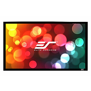 Elite Screens SableFrame Series ER110WH1 Диагональ 110", 16:9, Видимая ширина экрана (Ш) 244 см, Черный