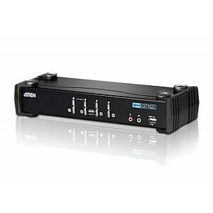 Aten 4-портовый USB-переключатель DVI/аудио KVMP 4-портовый USB-переключатель DVI/аудио KVMP