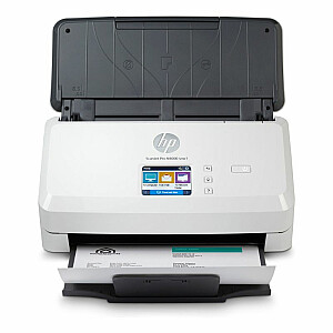 Сканер HP HP ScanJet Pro N4000 snw1 — цвет A4, 600 точек на дюйм, сканирование с полистовой подачей, автоподатчик документов, автоматическая двусторонняя печать, оптическое распознавание символов/сканирование в текст, 40 страниц в минуту, 4000 страниц в день