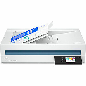 Сканер HP HP ScanJet Pro N4600 fnw1 — цвет A4, 600 точек на дюйм, планшетное сканирование, устройство автоматической подачи документов, автоматическая двусторонняя печать, оптическое распознавание текста/сканирование в текст, 40 страниц в минуту, 10 000 страниц в день