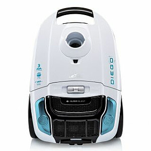ETA Vacuum Cleaner | 552190000 Diego | Bagged | Power 800 W | Dust capacity 3 L | White/Blue