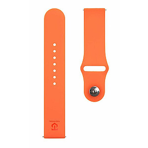 Tactical 22mm Silicone Watch Strap and Watch Band Orange