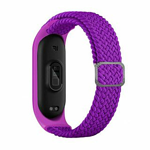 iLike Xiaomi Mi Band 3/4/5/6 Плетеный тканевый ремешок Фиолетовый