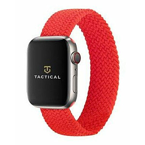 Tactical Braided String Band for Watch 1/2/3/4/5/6/7/SE 42/44/45mm size M Red