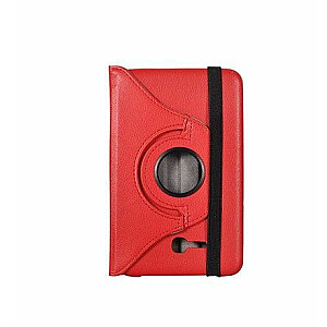 iLike Rotated Book Case for SAMSUNG GALAXY 7.0 TAB 3 LITE Red