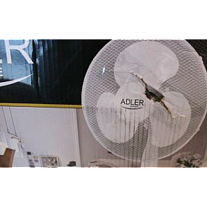 Adler SALE OUT. AD 7305 Stand Fan DAMAGED PACKAGING, DENT ON THE GRID, SCRATCHES ON THE LEG Diameter 40 cm White Number of speeds 3 90 W No Oscillation	 | | AD 7305 | Stand Fan | DAMAGED PACKAGING, DENT ON THE GRID, SCRATCHES ON THE LEG | Whit