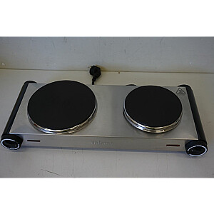 Tristar SALE OUT. KP-6248 Free standing table hob, Stainless Steel/Black DAMAGED PACKAGING,DENT