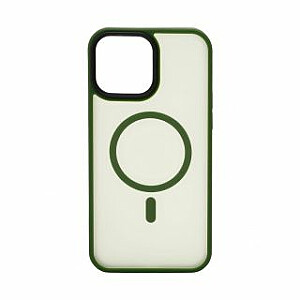 Гибридный чехол Evelatus для Apple iPhone 13 Pro Max с MagSafe PC+TPU, зеленый