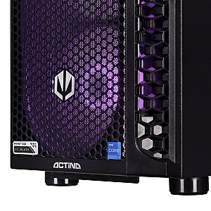 Actina 5901443349495 PC Intel® Core™ i5 i5-12400F 16 GB DDR4-SDRAM 1 TB SSD NVIDIA GeForce RTX 4060 Midi Tower Black