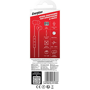 Vadu austiņas ar 3,5 mm ligzdu, baltas