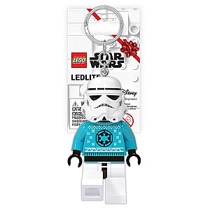 LEGO Star Wars LGL-KE174 Ziemassvētku Stormtrooper atslēgu piekariņš ar lukturīti