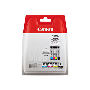CANON CLI-571 C/M/Y/BK MULTI BL SEC | Canon Ink tank | Black, yellow, cyan, magenta