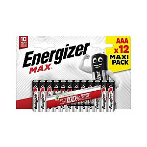 Energizer Max AAA, 12 шт.