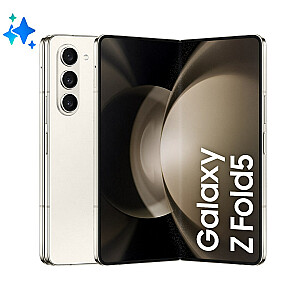 Samsung Galaxy Z Fold5 SM-F946B 19,3 cm (7,6 collas) ar divām SIM kartēm Android 13 5G C tipa USB 12 GB 1 TB 4400 mAh krēmkrāsas