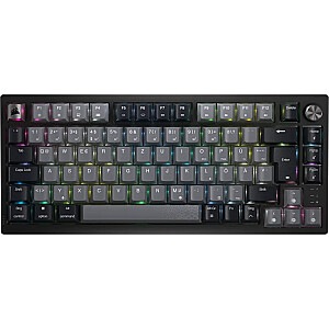Беспроводная игровая клавиатура Corsair Gaming K65 Plus с 75% RGB-подсветкой, MLX RED — черный, серый