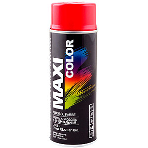 Аэрозольная краска Maxi Color RAL3020 400мл ярко-красная