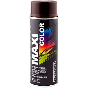 Аэрозольная краска Maxi Color RAL8017 400мл шоколадно-коричневая