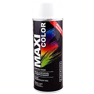 Aerosolkrāsa Maxi Color RAL9010 400ml balta glancēta