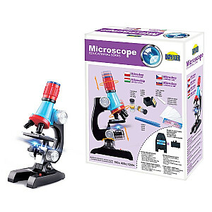 Mikroskops 100, 400, 1200 x