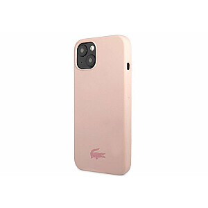 Lacoste Apple iPhone 13/14 Liquid Silicone Glossy Printing Logo Case Pink