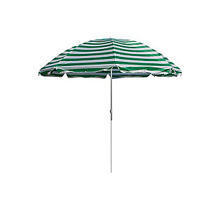 Зонт пляжный d230см зеленый/белый 50XT2205GS
