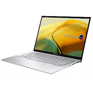 ASUS ZenBook 14 OLED UX3402VA-KN591W – i5-13500H | 14 collas | Pieskarieties | 2,8 tūkstoši | 16 GB | 512 GB | Ш11В | Sudrabs