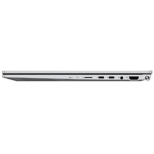 ASUS ZenBook 14 OLED UX3402VA-KN591W – i5-13500H | 14 collas | Pieskarieties | 2,8 tūkstoši | 16 GB | 512 GB | Ш11В | Sudrabs