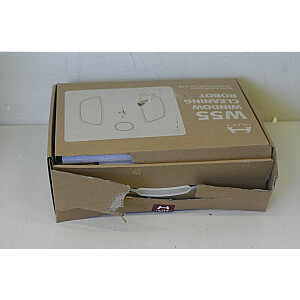 HUTT SALE OUT. Windows Cleaning Robot W55 Corded, 2800 Pa, White Windows Cleaning Robot W55 Corded, 2800 Pa, White, DAMAGED PACKAGING, DIRTY MANUAL