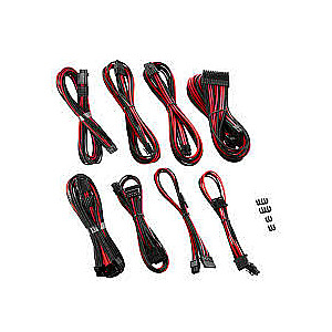CableMod RT-Series PRO ModMesh 12VHPWR Комплект двух кабелей для ASUS/Seasonic - черный/красный