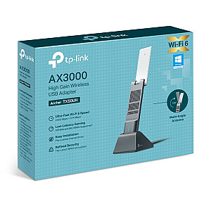 Archer TX50UH USB adapteris, AX3000 tīkla karte