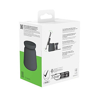 Bezvadu lādētājs BoostCharge Pro 2in1 Mag Safe Charcoal