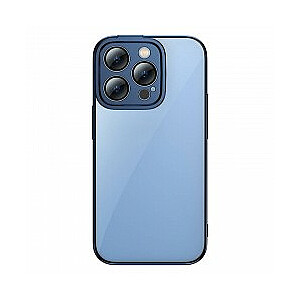 Baseus Glitter aizsargkomplekts iPhone 14 Pro Max (zils)