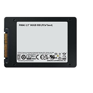 Твердотельный накопитель Dysk PM9A3 U.2DCT 1920 ГБ MZQL21T9HCJR-00W07 NVMe