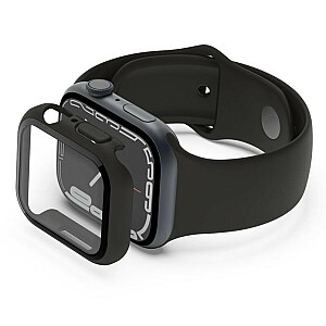 Защитное стекло ScreenForce TemperedCurve Apple Watch 4-9, черное