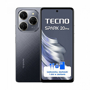 TECNO SPARK 20 Pro 12/256 GB Moonlight, melns