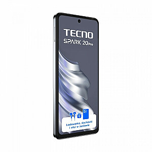 TECNO SPARK 20 Pro 12/256 GB Moonlight, melns