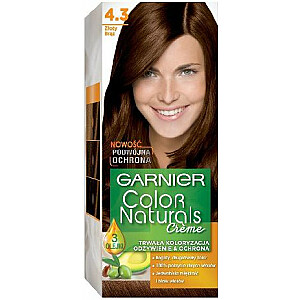 Garnier Color Naturals krāsu krēms Nr. 4.3 Zeltaini brūns