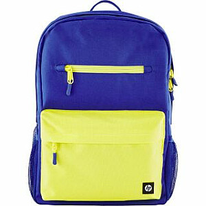 HP HP Campus 15.6 Backpack - 17 Liter Capacity - Bright Dark Blue, Lime