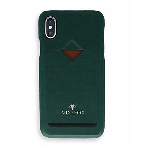 Задняя крышка слота для карт VixFox для Iphone X/XS, зеленый лес