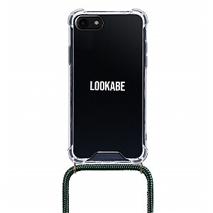 Ожерелье Lookabe для iPhone 7/8 золотисто-зеленое loo011