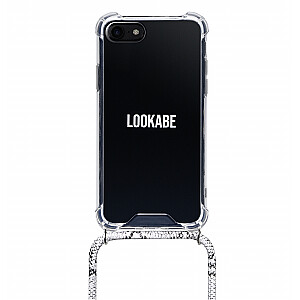 Ожерелье Lookabe Snake Edition для iPhone 7/8, серебряная змея loo016