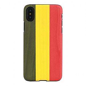MAN&WOOD Чехол для смартфона iPhone X/XS регги черный