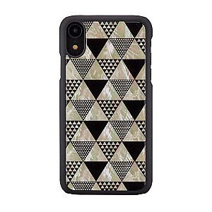 Чехол iKins для смартфона iPhone XR пирамида черный